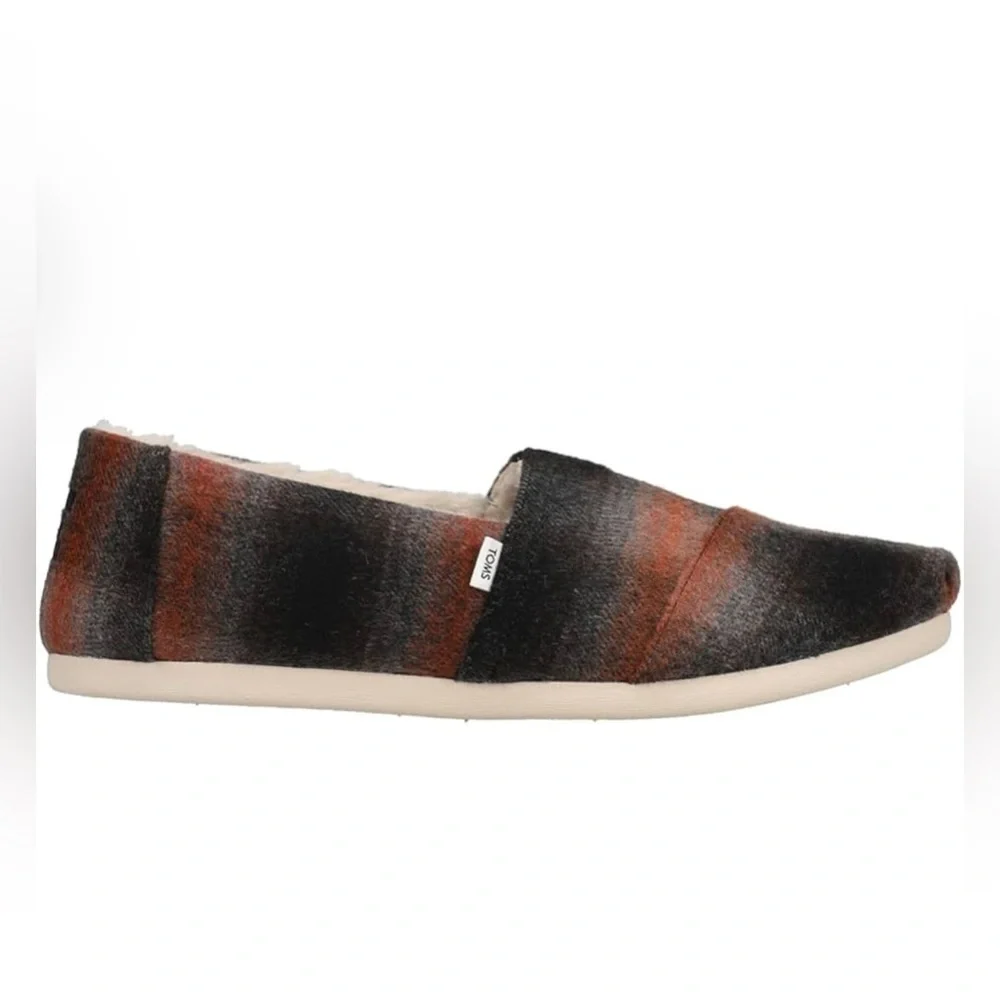 TOMS Men's Alpargata Recycled Cotton Canvas” Loafer Flat Size 7